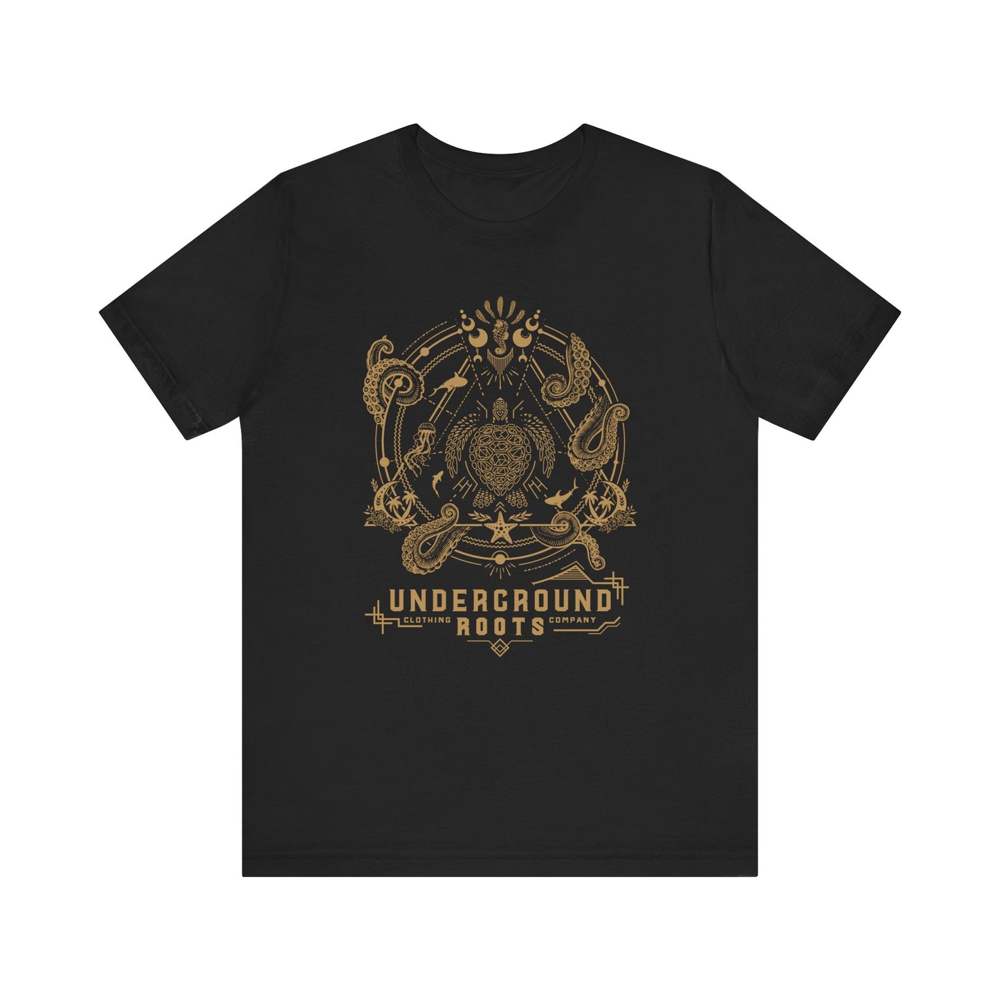 Celestial Sea Life Unisex Short Sleeve Tee
