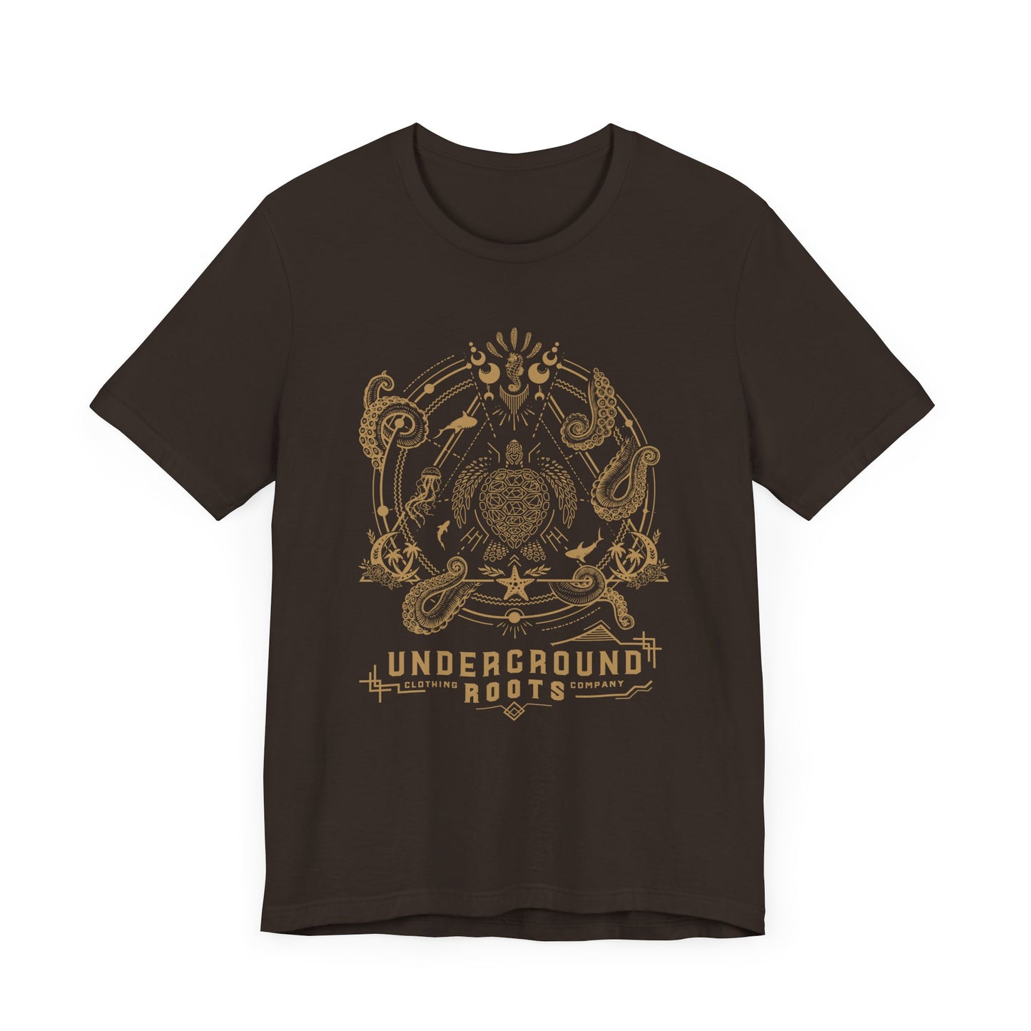 Celestial Sea Life Unisex Short Sleeve Tee