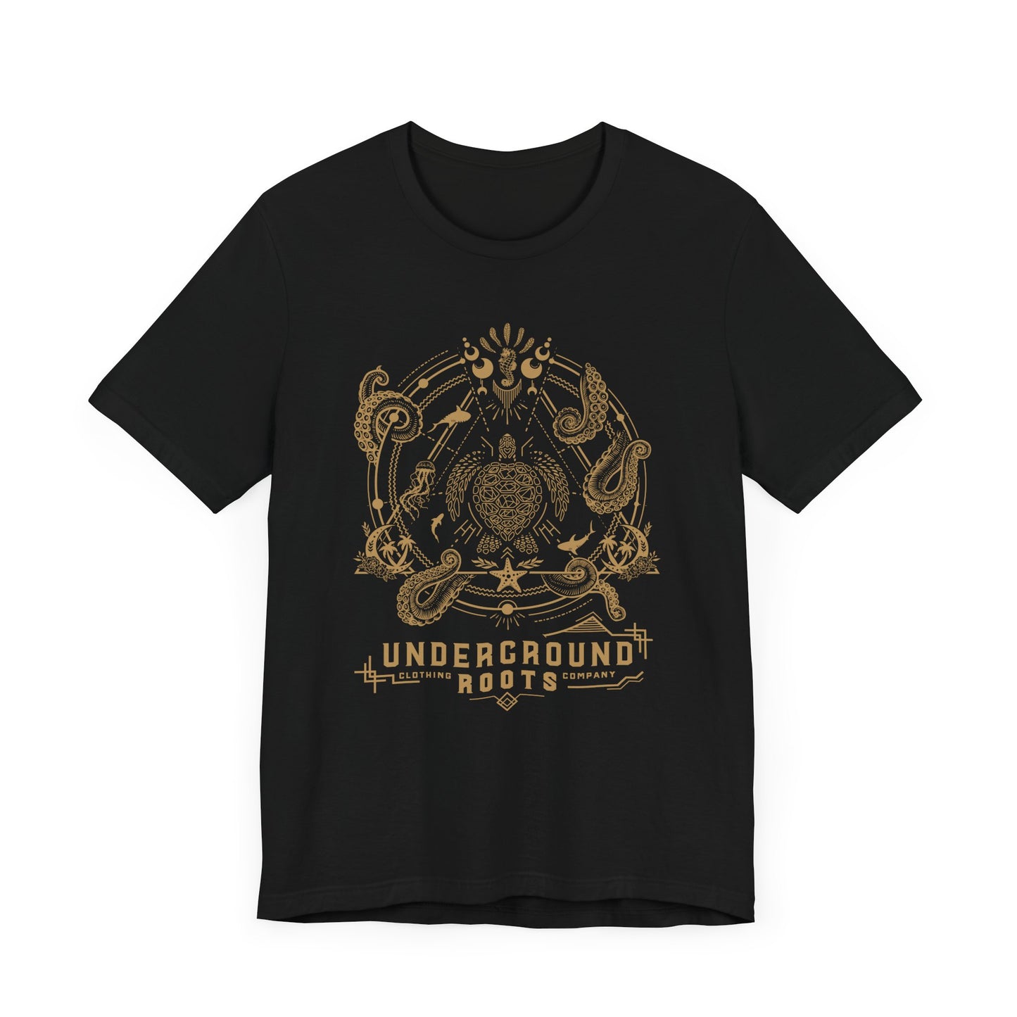 Celestial Sea Life Unisex Short Sleeve Tee