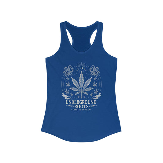 Celestial Cannabis Ladie's Racerback Tank