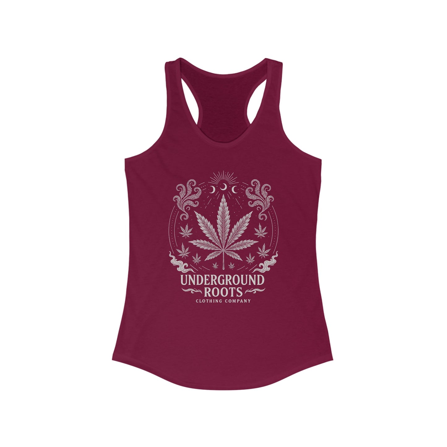 Celestial Cannabis Ladie's Racerback Tank