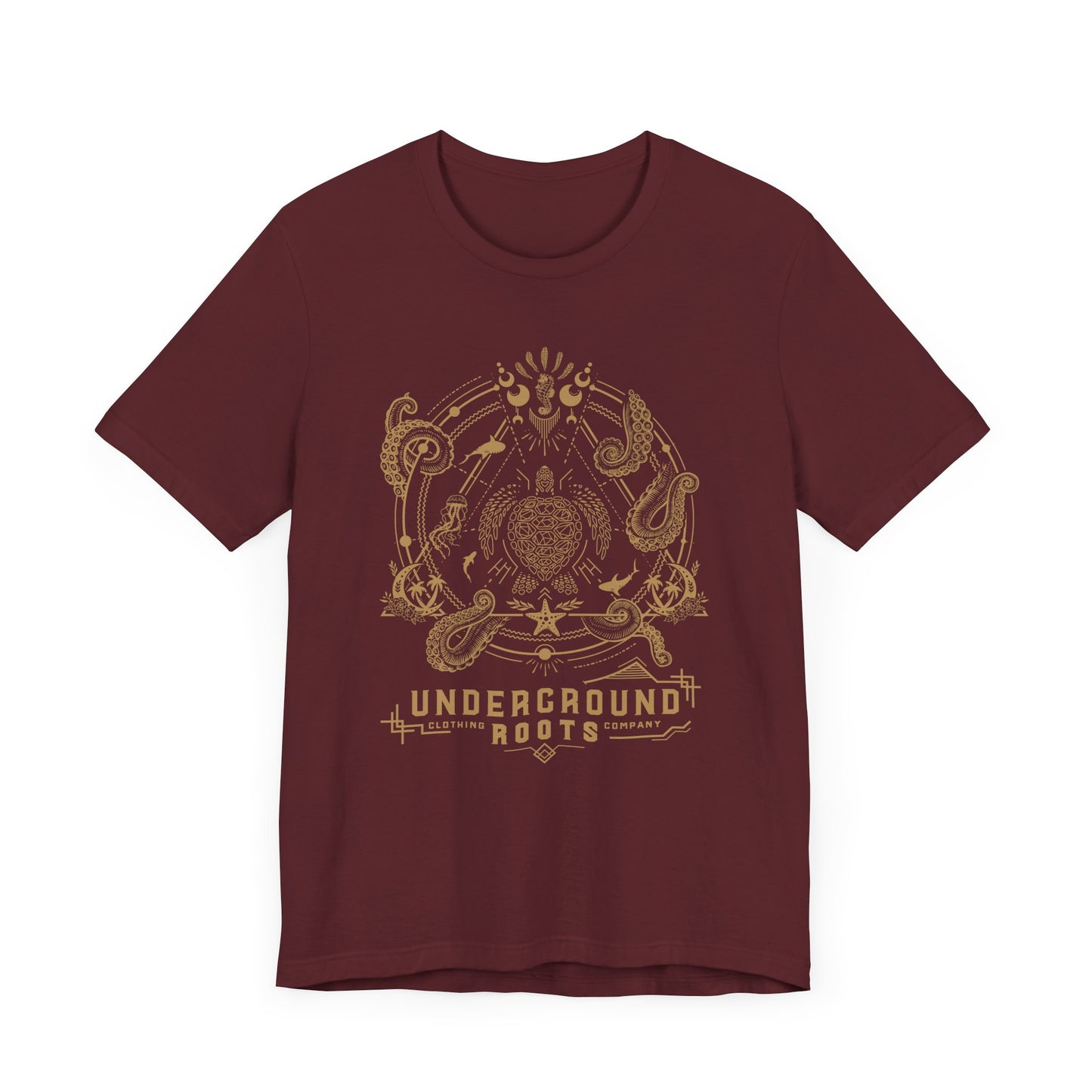 Celestial Sea Life Unisex Short Sleeve Tee