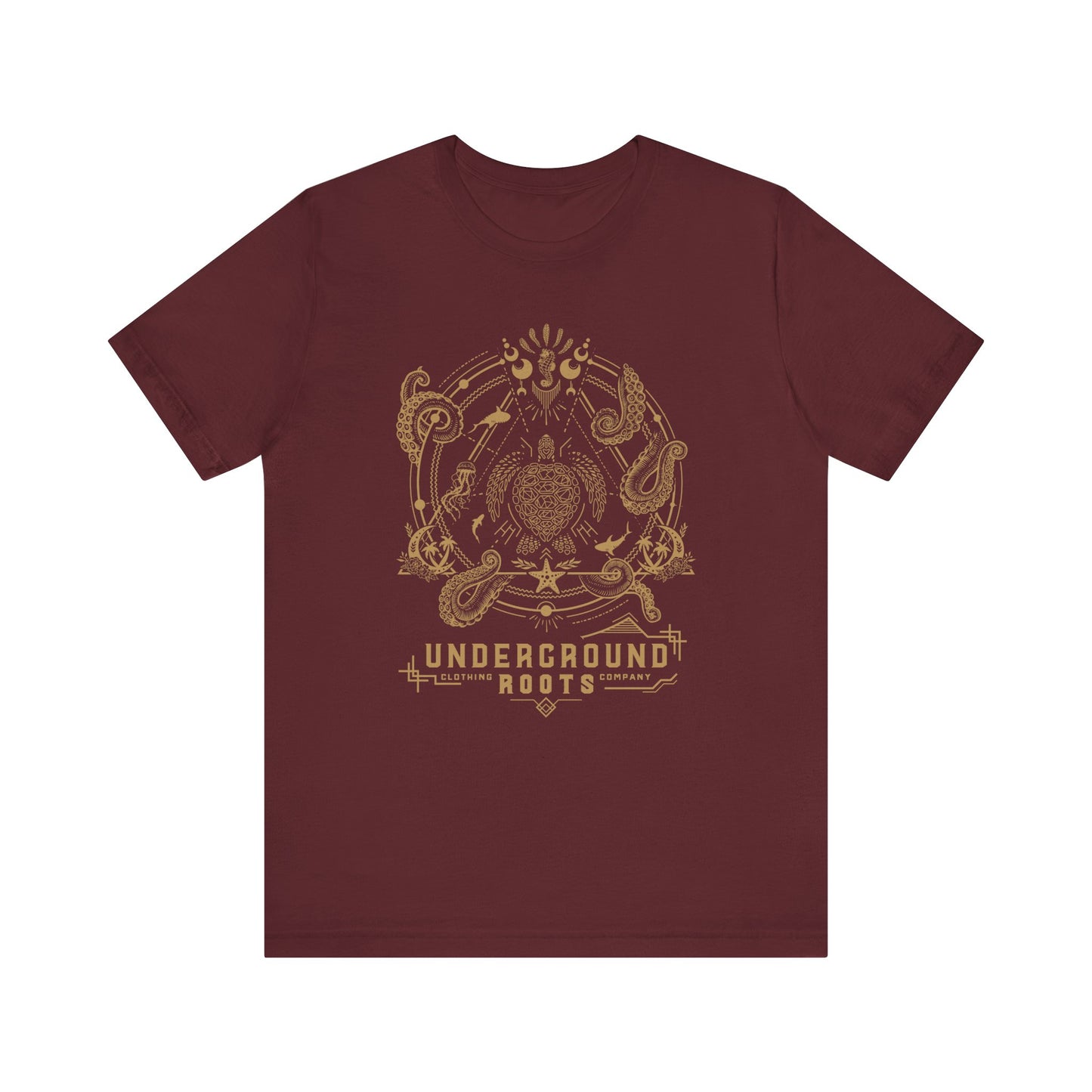 Celestial Sea Life Unisex Short Sleeve Tee