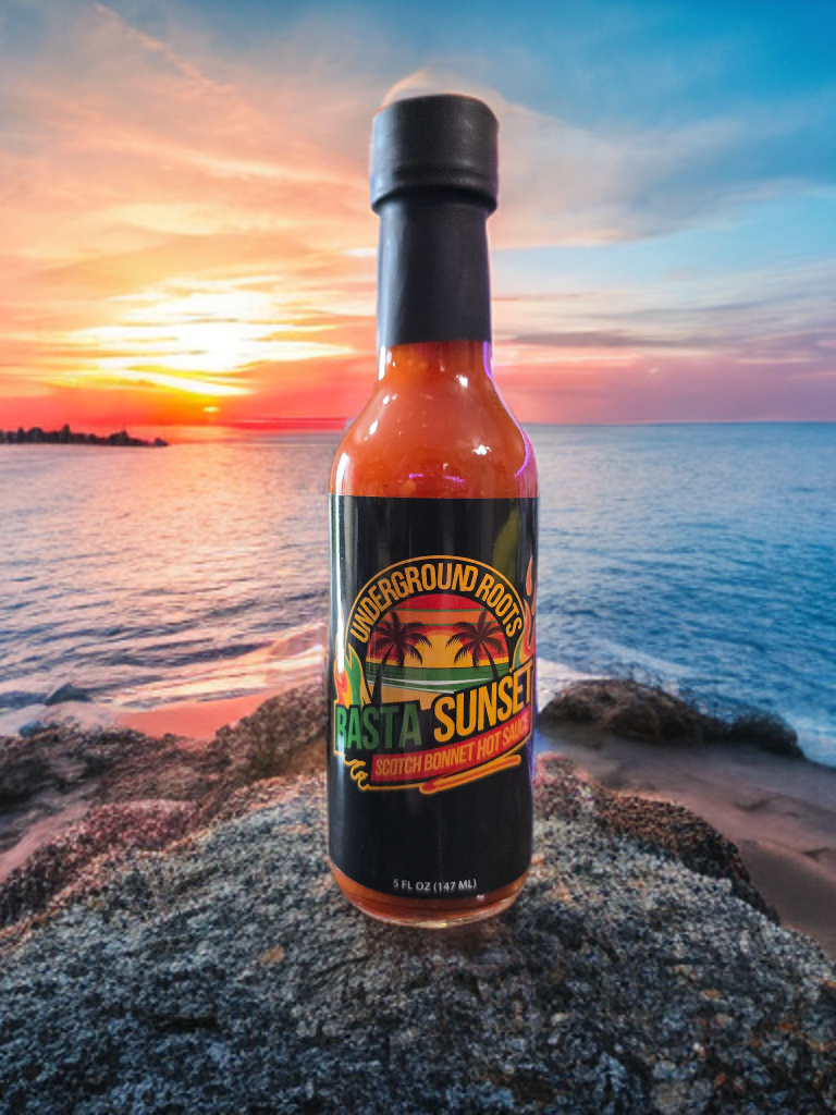 Rasta Sunset Scotch Bonnet Hot Sauce