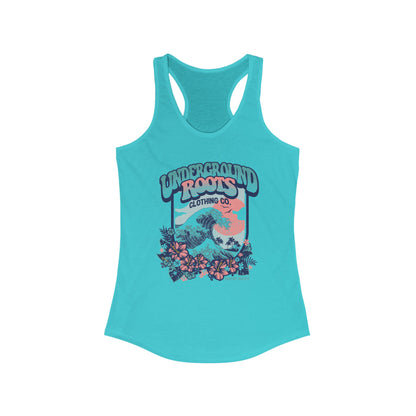 Making Waves Ladies Racerback Tank