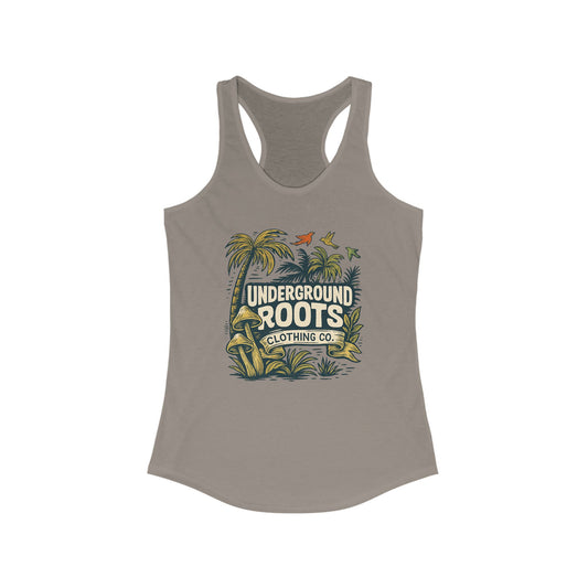 3 Birds v2.0 Women's Ideal Racerback Tank