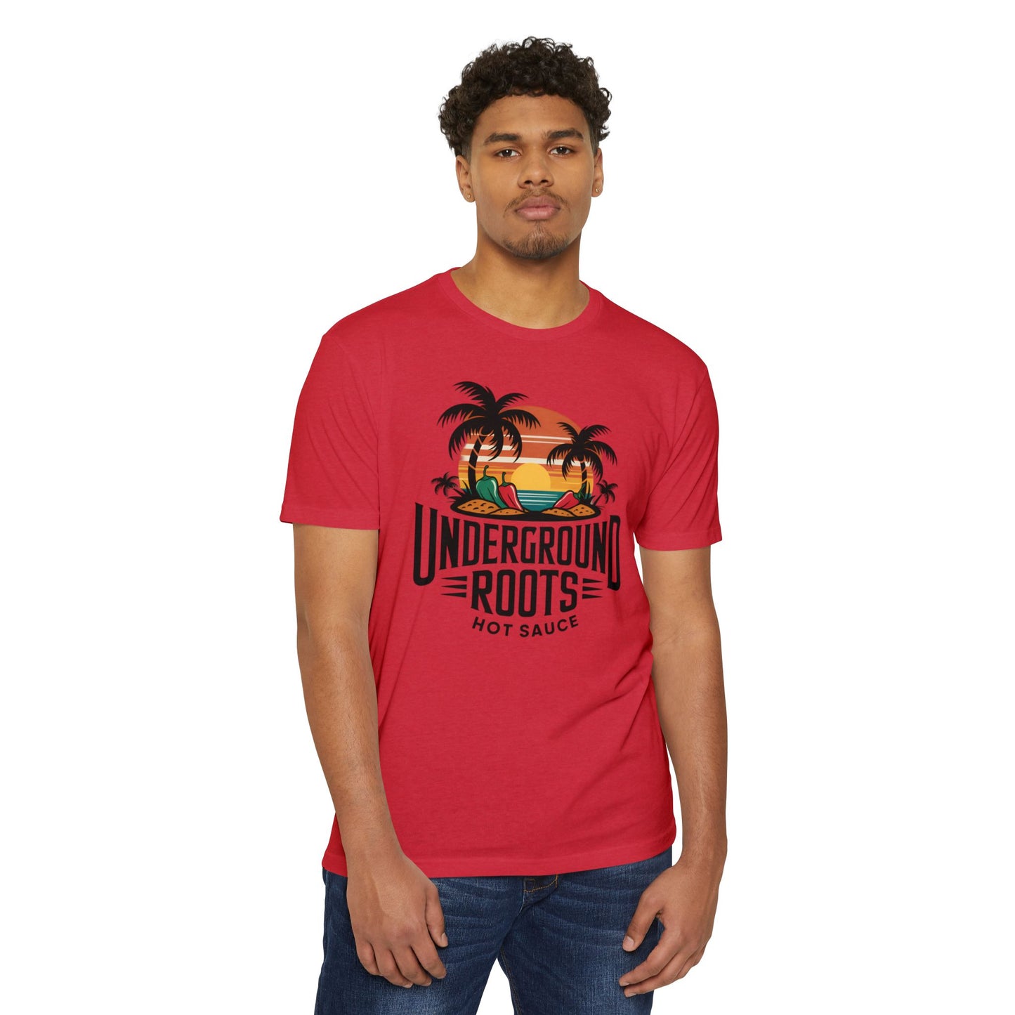 Underground Roots Hot Sauce Unisex Tee