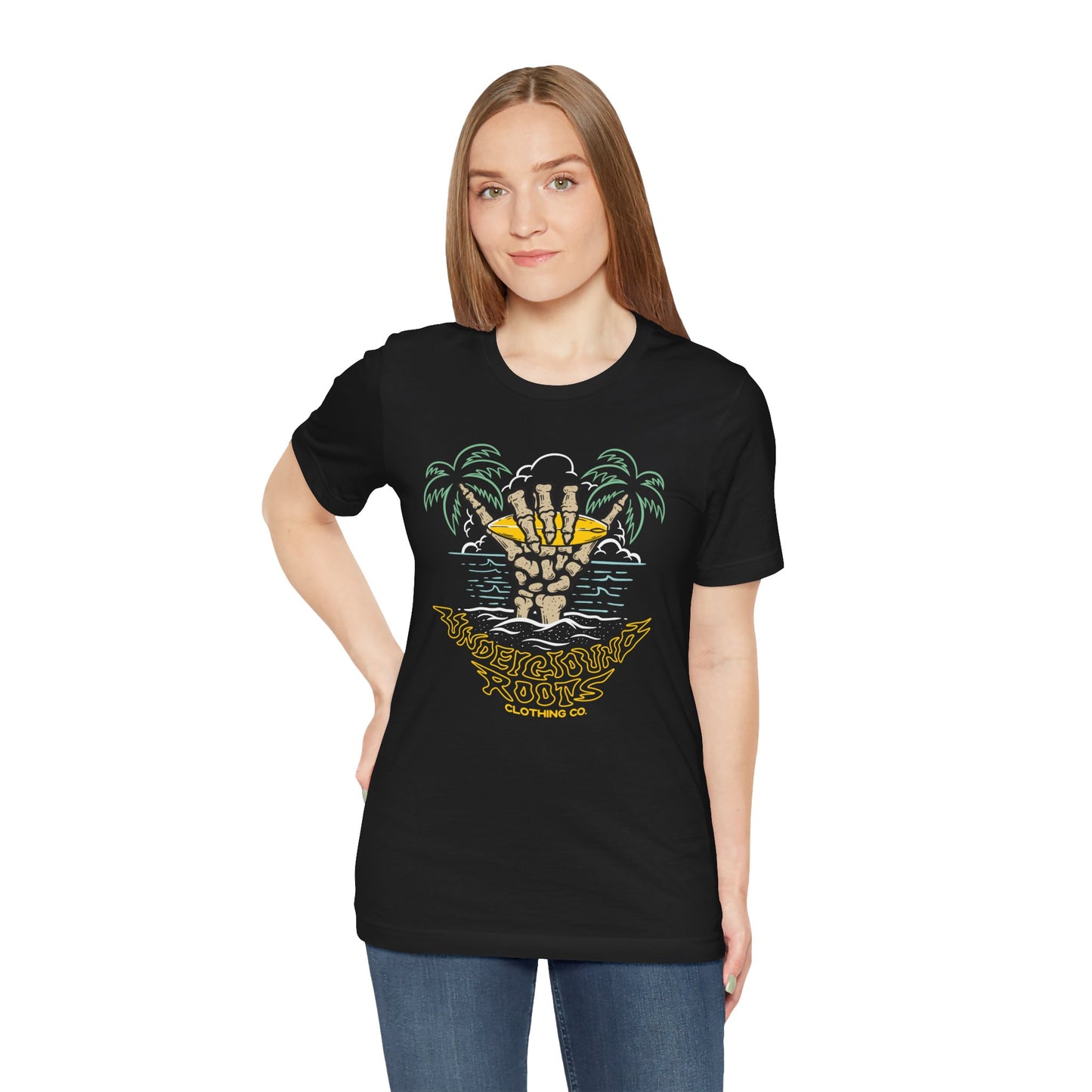 Shaka Palm Unisex Tee