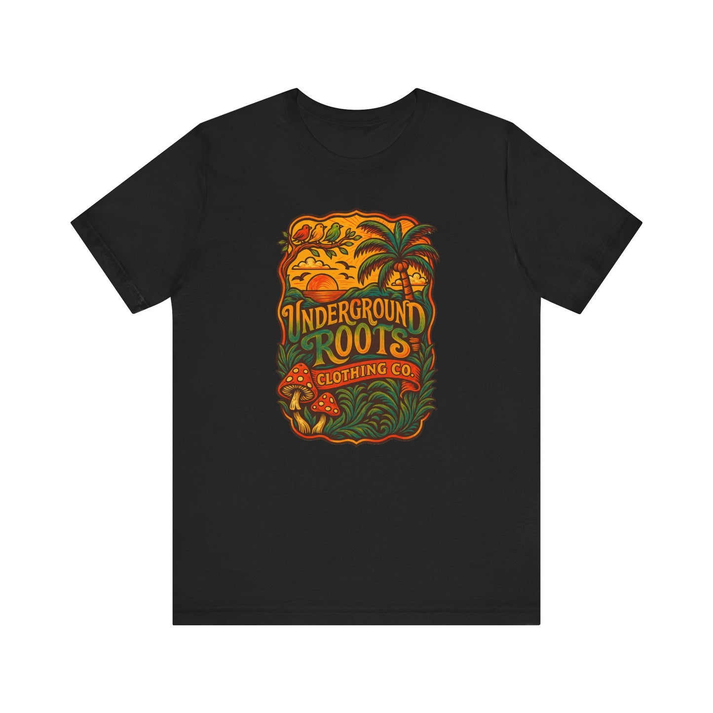 Three Birds Unisex Jersey Short Sleeve Tee