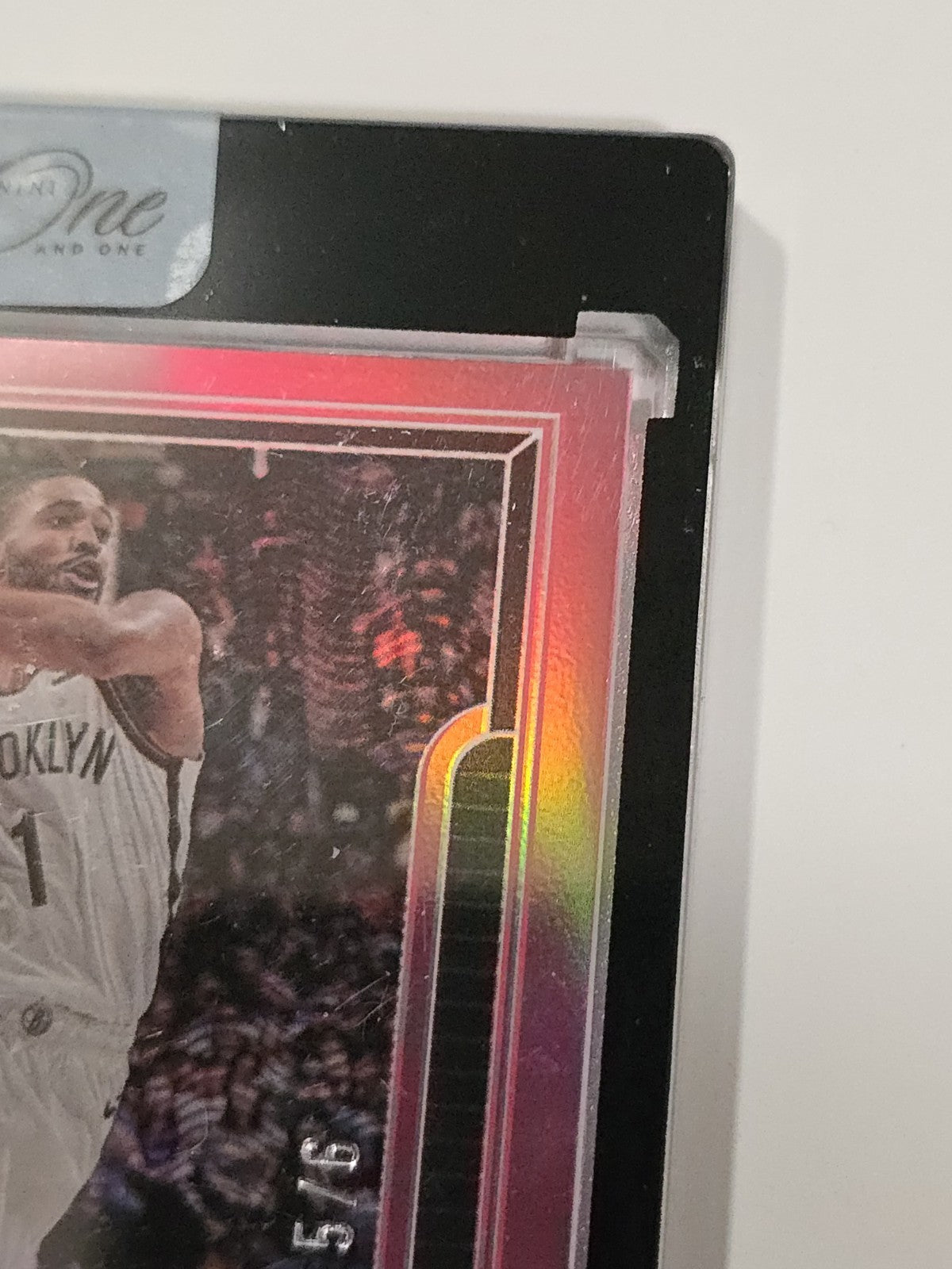 2022-23 Panini One and One Mikal Bridges #9 FOTL Pink – 3/6.