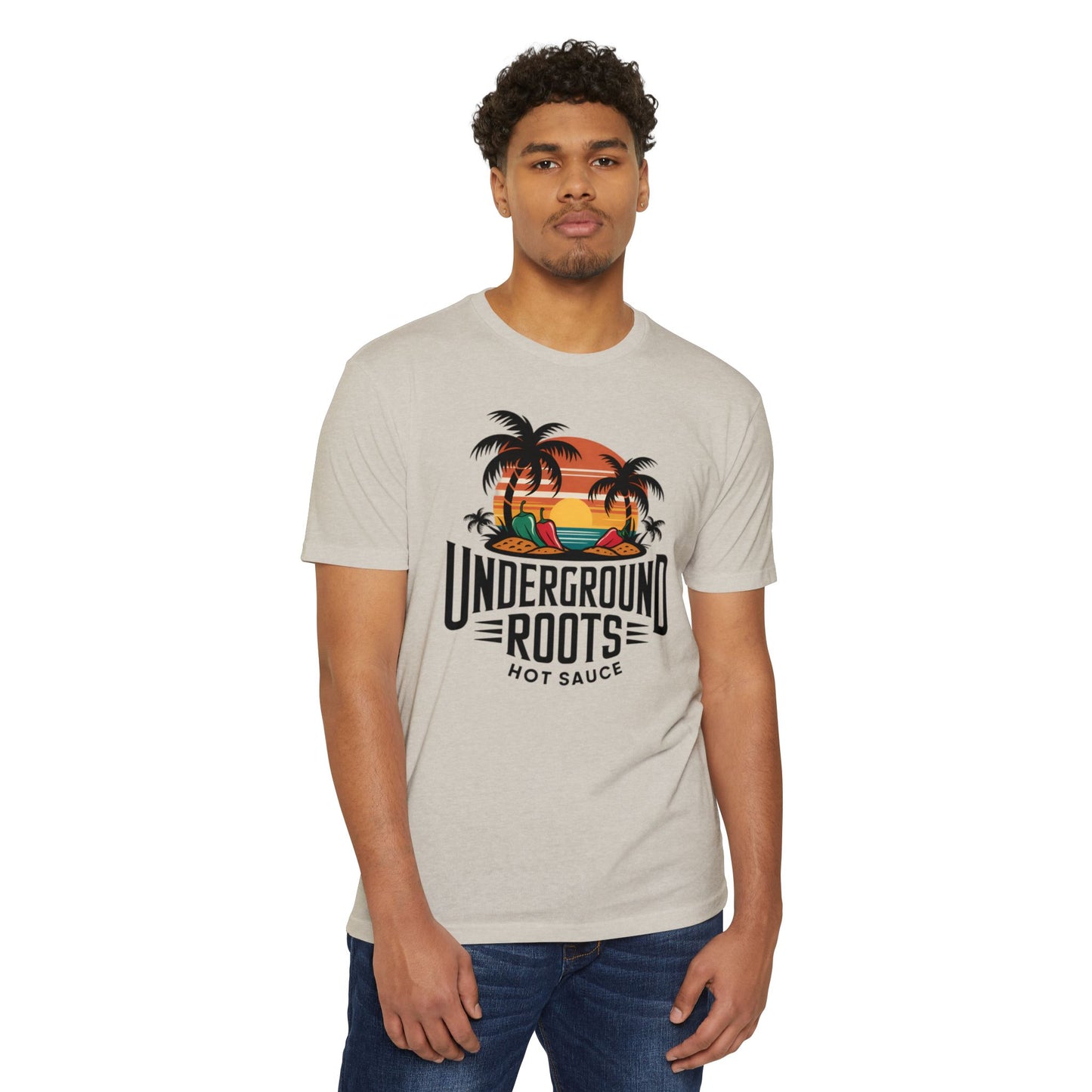 Underground Roots Hot Sauce Unisex Tee