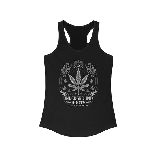 Celestial Cannabis Ladie's Racerback Tank