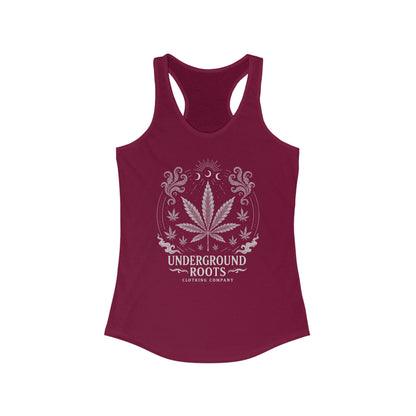 Celestial Cannabis Ladie's Racerback Tank