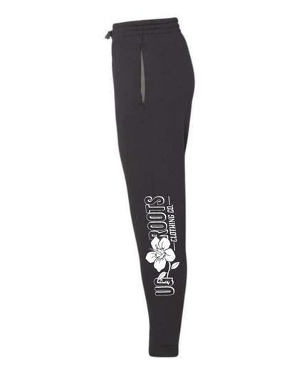 ** PRE-ORDER ** UG Roots Hibiscus Joggers - Black