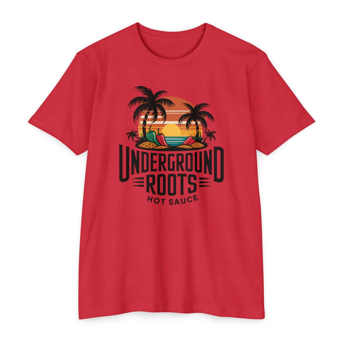 Underground Roots Hot Sauce Unisex Tee