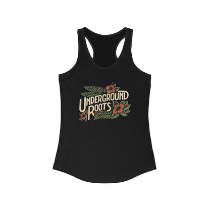 Hibiscus Logo Ladies Racerback Tank