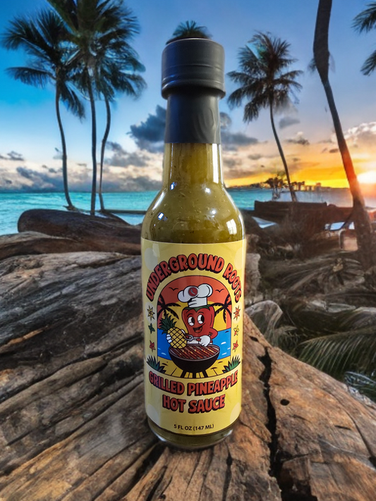 Grilled Pineapple Hot Sauce (FREE shipping orders $35 or more)