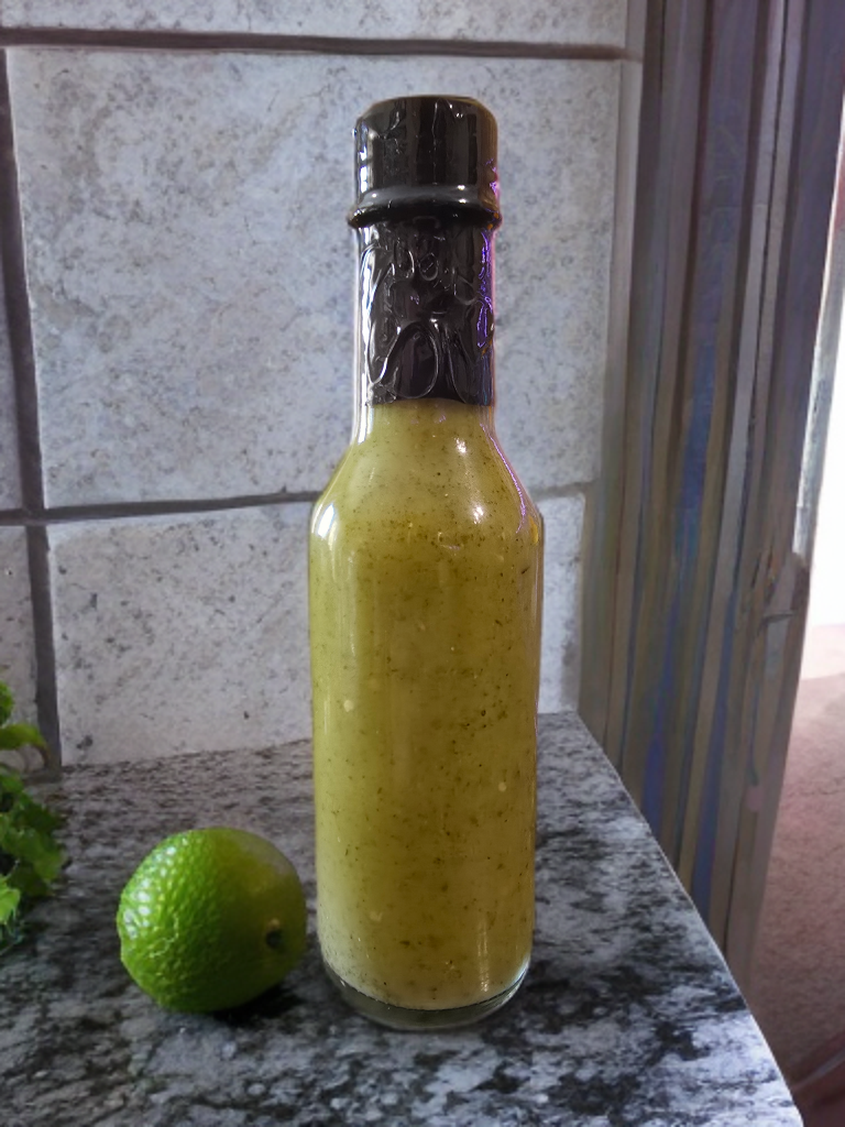 "Cilantro-Lime Lovers Verde" Hot Sauce (S-1)