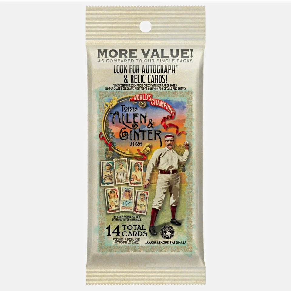 2026 Topps Allen & Ginter Baseball – Fat Pack (Sealed)