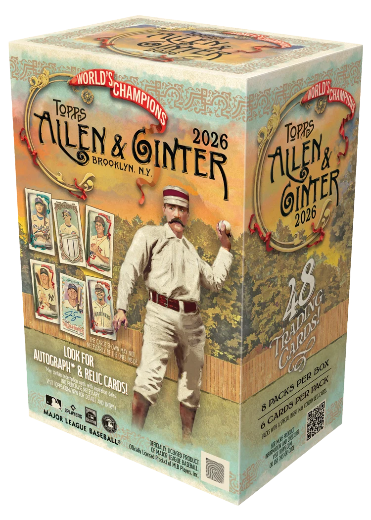 2026 Topps Allen & Ginter Baseball – Value Box (Factory Sealed) [PRE-ORDER]