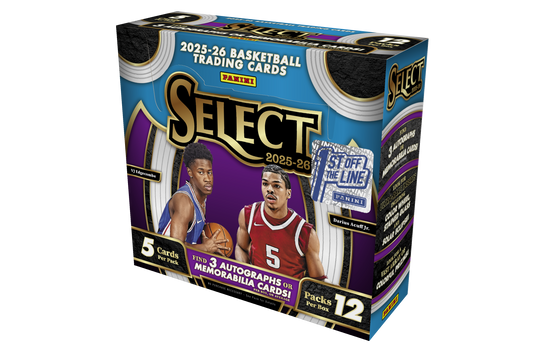 1st off the Line 2025-26 Panini Select Basketball Trading Card Hobby Box (Factory Sealed) [PRE-ORDER]