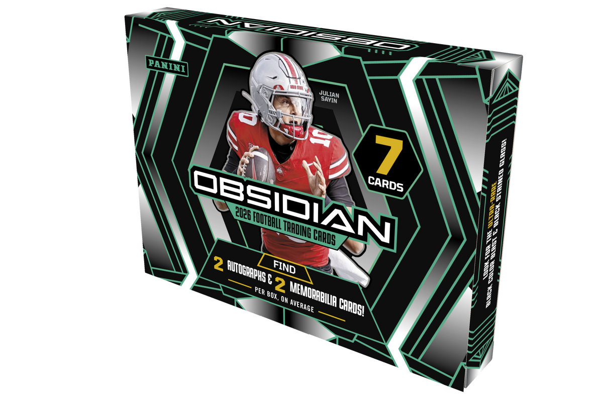 2026 Panini Obsidian Football Trading Card Hobby Box (Factory Sealed)