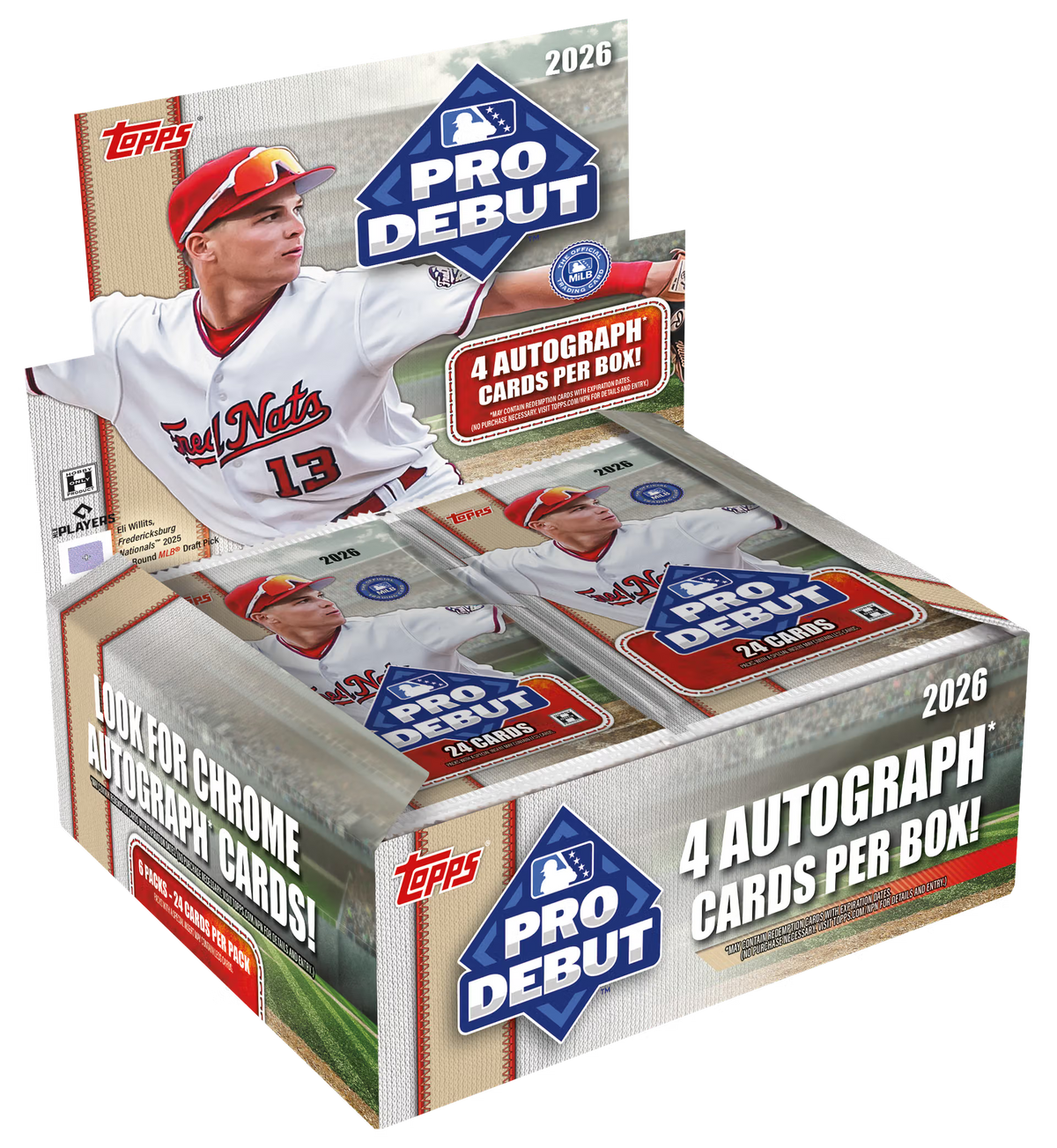 2026 Topps Pro Debut Baseball - Hobby Box (Factory Sealed) [PRE-ORDER]