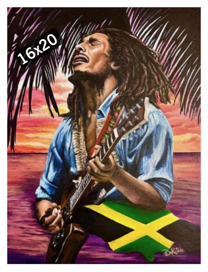 ** PRE-ORDER ** "Marley - the Legend" Limited Edition Archival Print (16X20) [SHIPS FREE!]