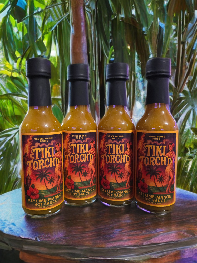 Tiki Torch'd Key Lime-Mango Hot Sauce [4-PACK]