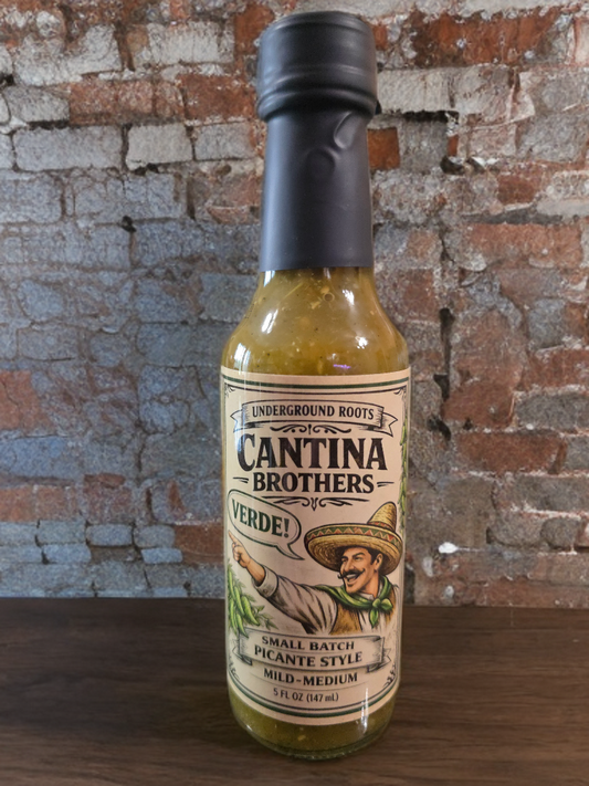 Cantina Brothers Verde! Hot Sauce