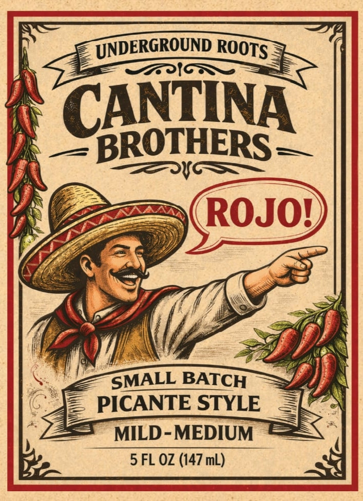 Cantina Brothers Rojo! Hot Sauce