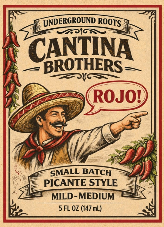 Cantina Brothers Rojo! Hot Sauce