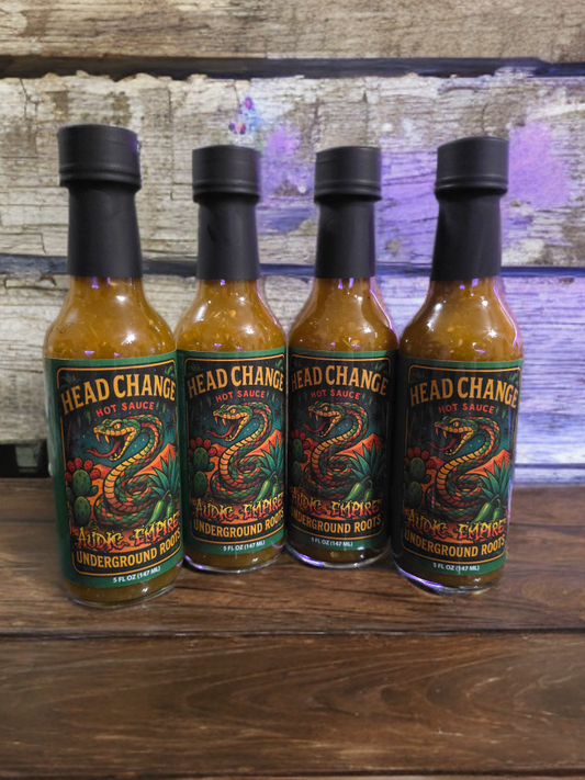 Head Change Hot Sauce 4-PACK