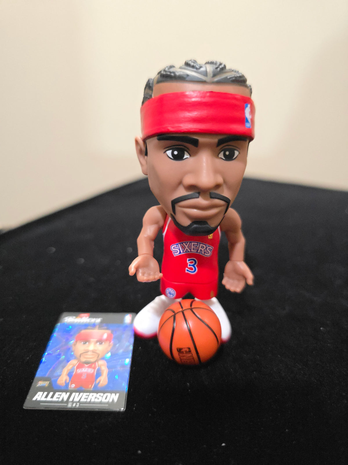 Allen Iverson - NBA Ballers 90's Series (Red Jersey)