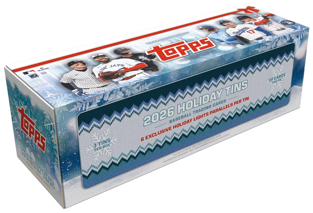 2026 Topps Holiday Baseball - Hobby Tin (Factory Sealed) [PRE-ORDER]