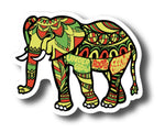 Rasta Elephant sticker