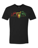 Rasta Lion Unisex T-Shirt - Black