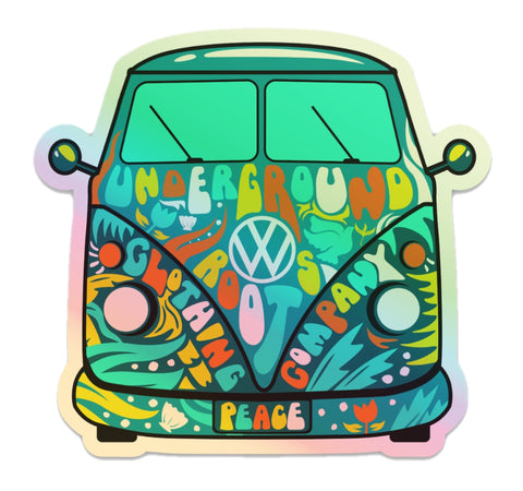 VW Bus Holographic Sticker X-Limited (Limit 1)