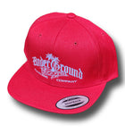 OG Logo Flat-Bill Hat - Red by Yupoong