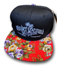 OG Logo Hat - Red w/Flowers