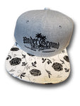 OG Logo Flat-Bill Hat - Black Rose