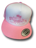 OG Logo Trucker Hat - Pink/White/Pink