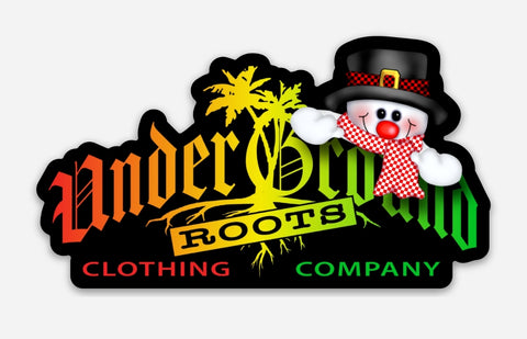 Holiday Logo Snowman Magnet