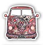 VW Bus Turtle Remix #2 SEVEN Magnet Set