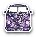 VW Bus Turtle Remix #2 SEVEN Magnet Set