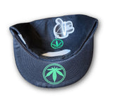 Cannabis Leaf Snapback Hat