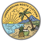 Pineapple Beach Sticker